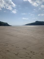 Low tide at The Erme